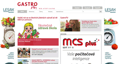 Desktop Screenshot of gastroplus.cz