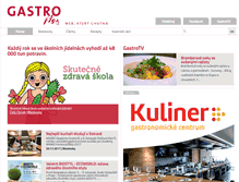 Tablet Screenshot of gastroplus.cz